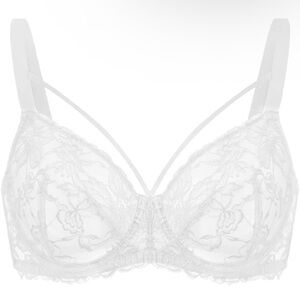HSIA White Lace Bra